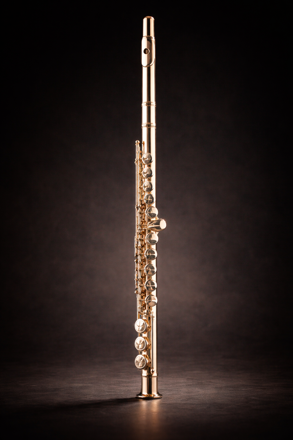 Flute on transparent background